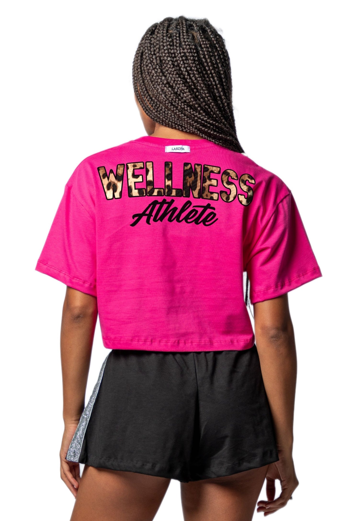 T-shirt Crop LEO Wellness Athlete