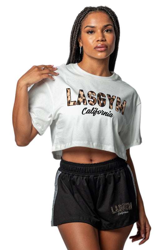 T-shirt Crop Lasgym LEO