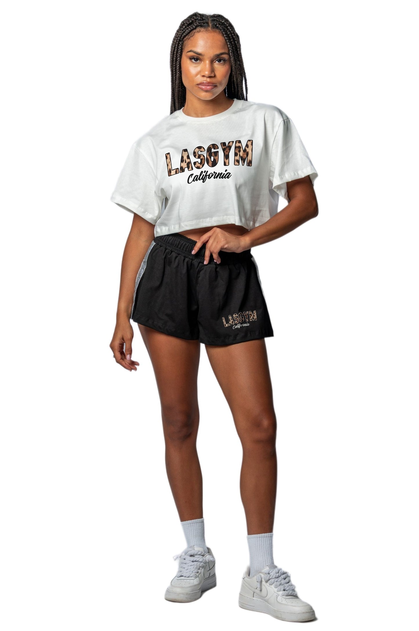 T-shirt Crop LEO Wellness Athlete