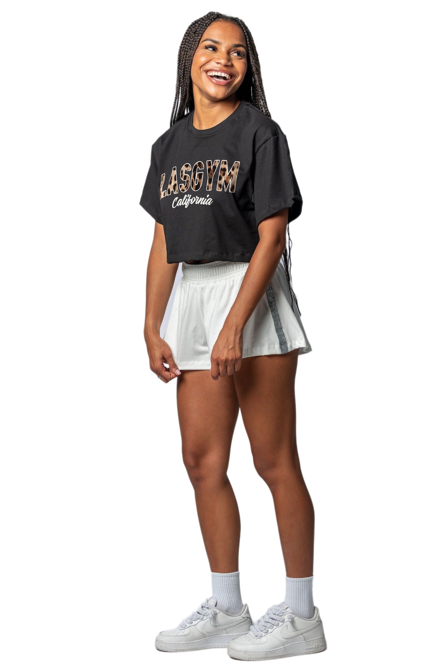 T-shirt Crop Lasgym LEO