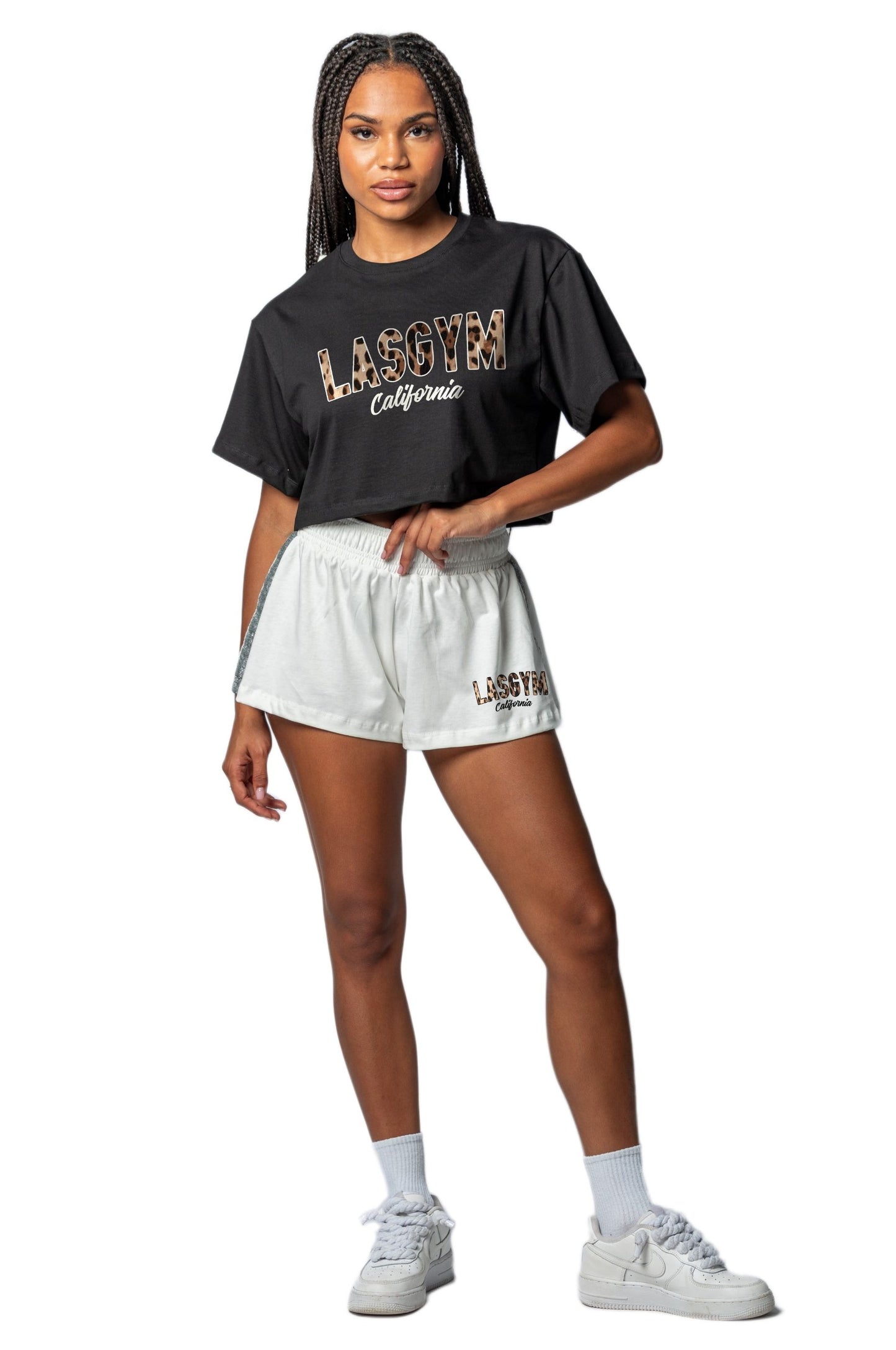 T-shirt Crop Lasgym LEO