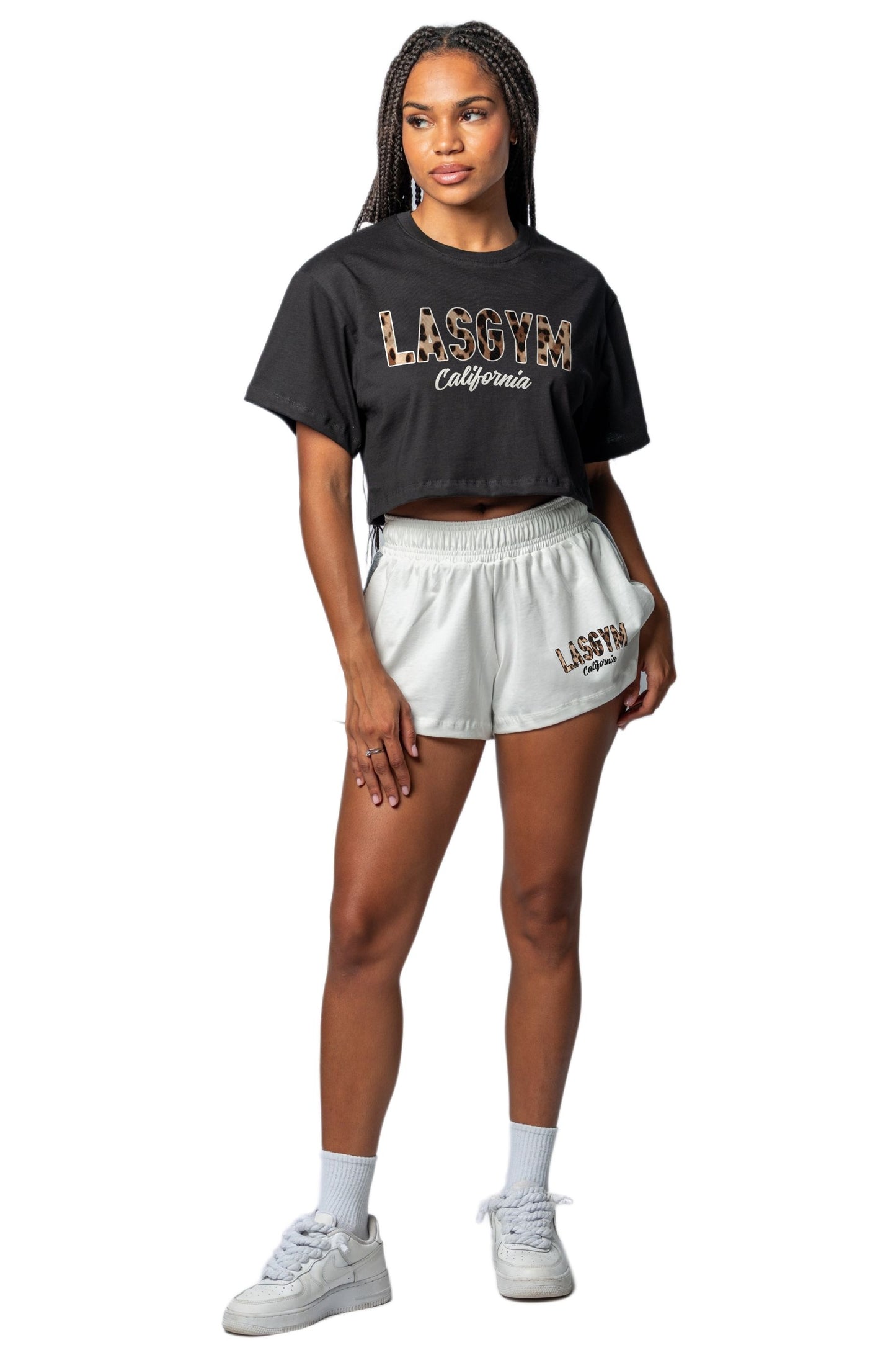 T-shirt Crop Lasgym LEO