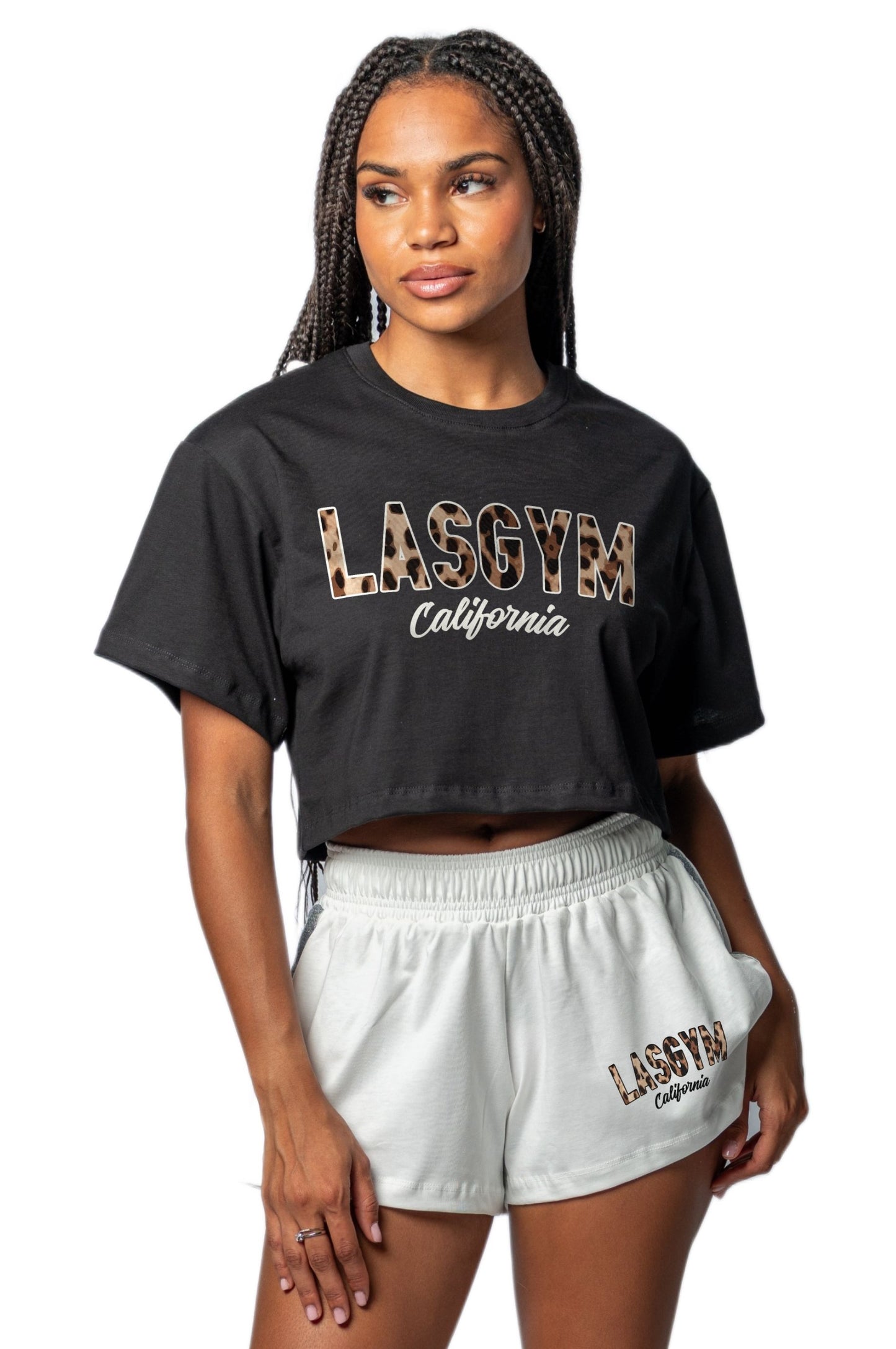 T-shirt Crop Lasgym LEO
