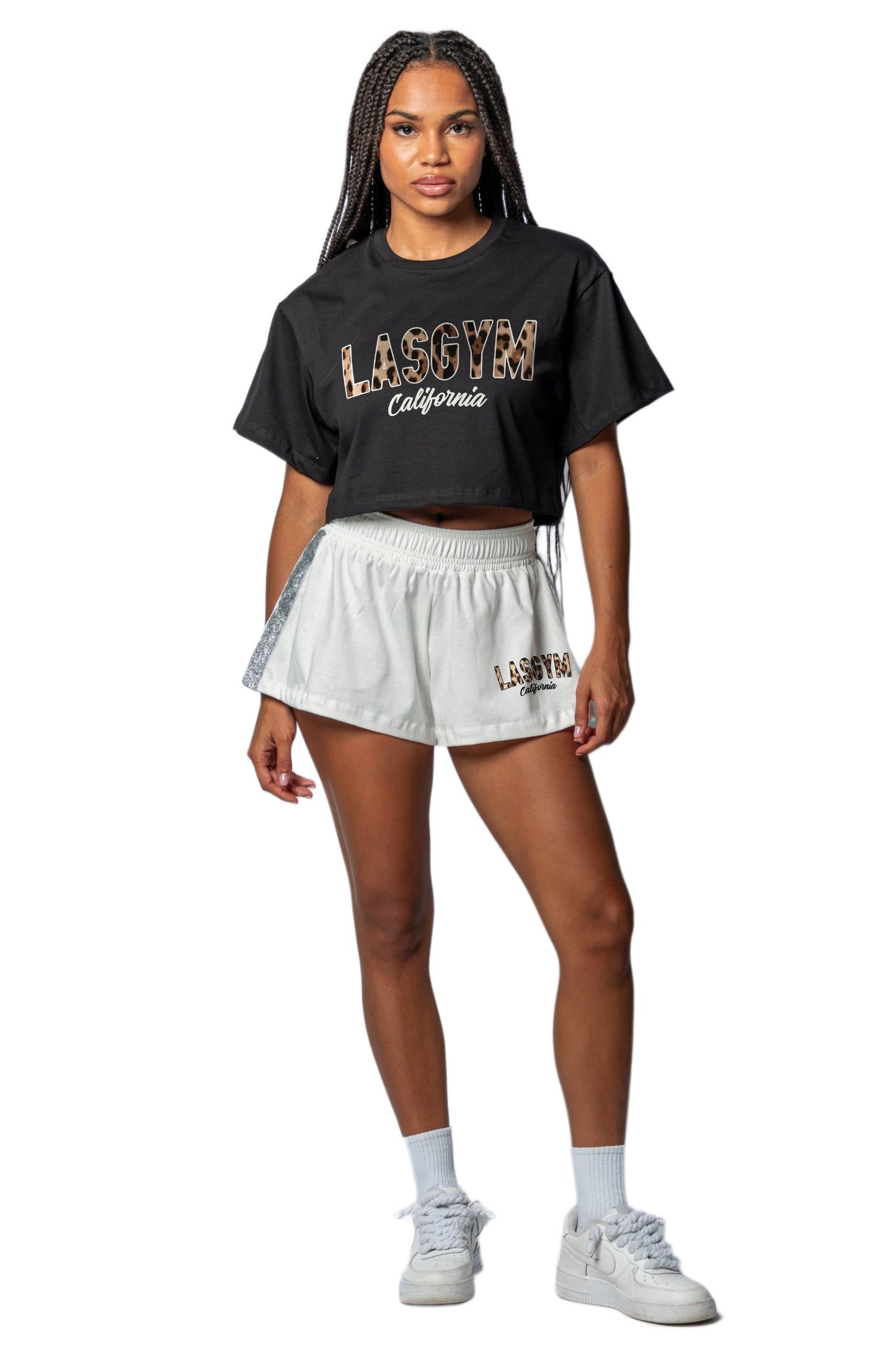 T-shirt Crop Lasgym LEO