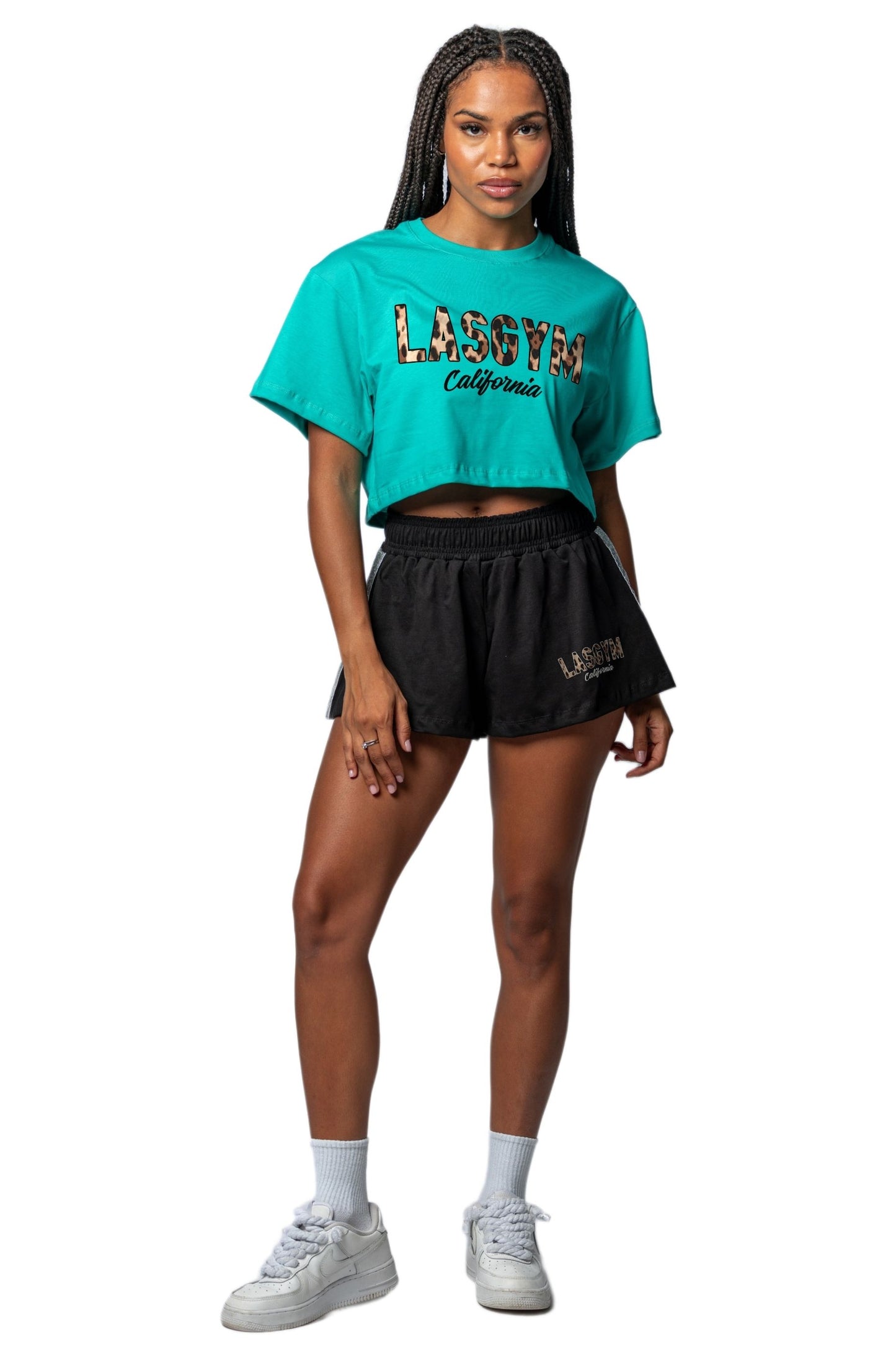 T-shirt Crop Lasgym LEO