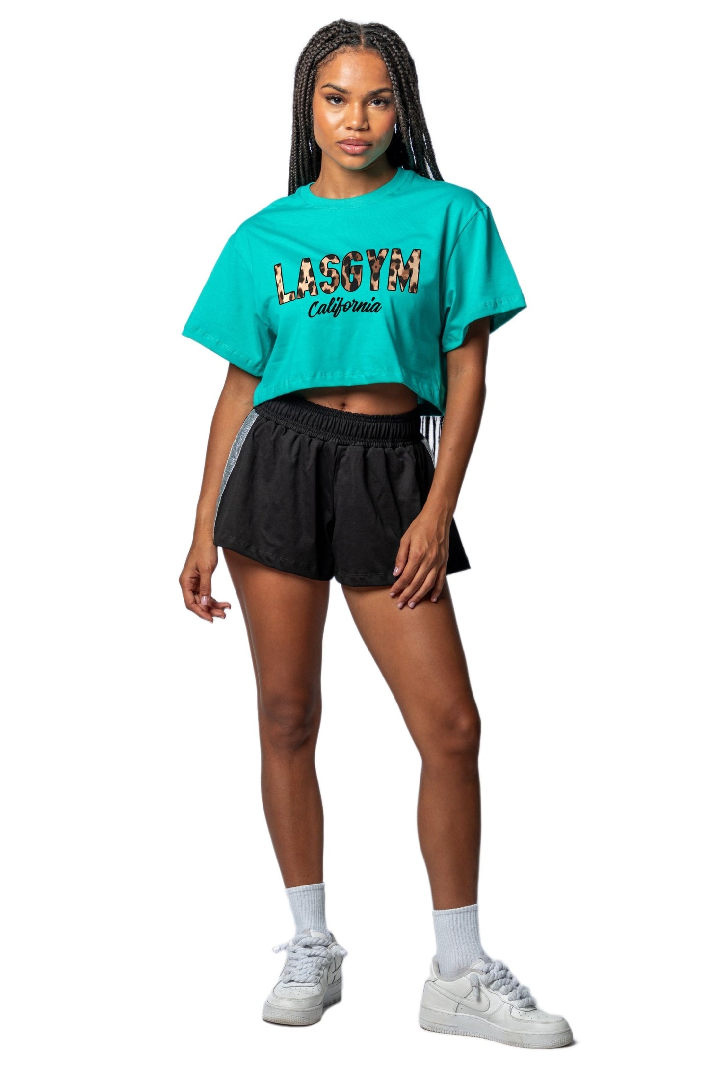 T-shirt Crop Lasgym LEO