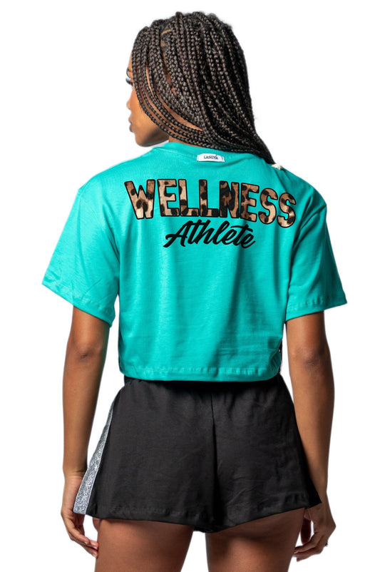 T-shirt Crop LEO Wellness Athlete