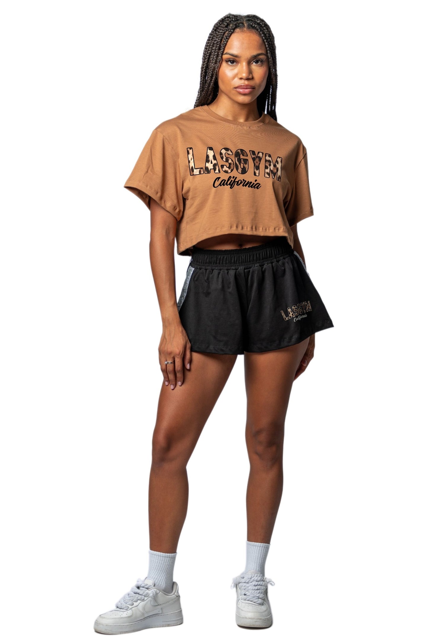 T-shirt Crop LEO Wellness Athlete