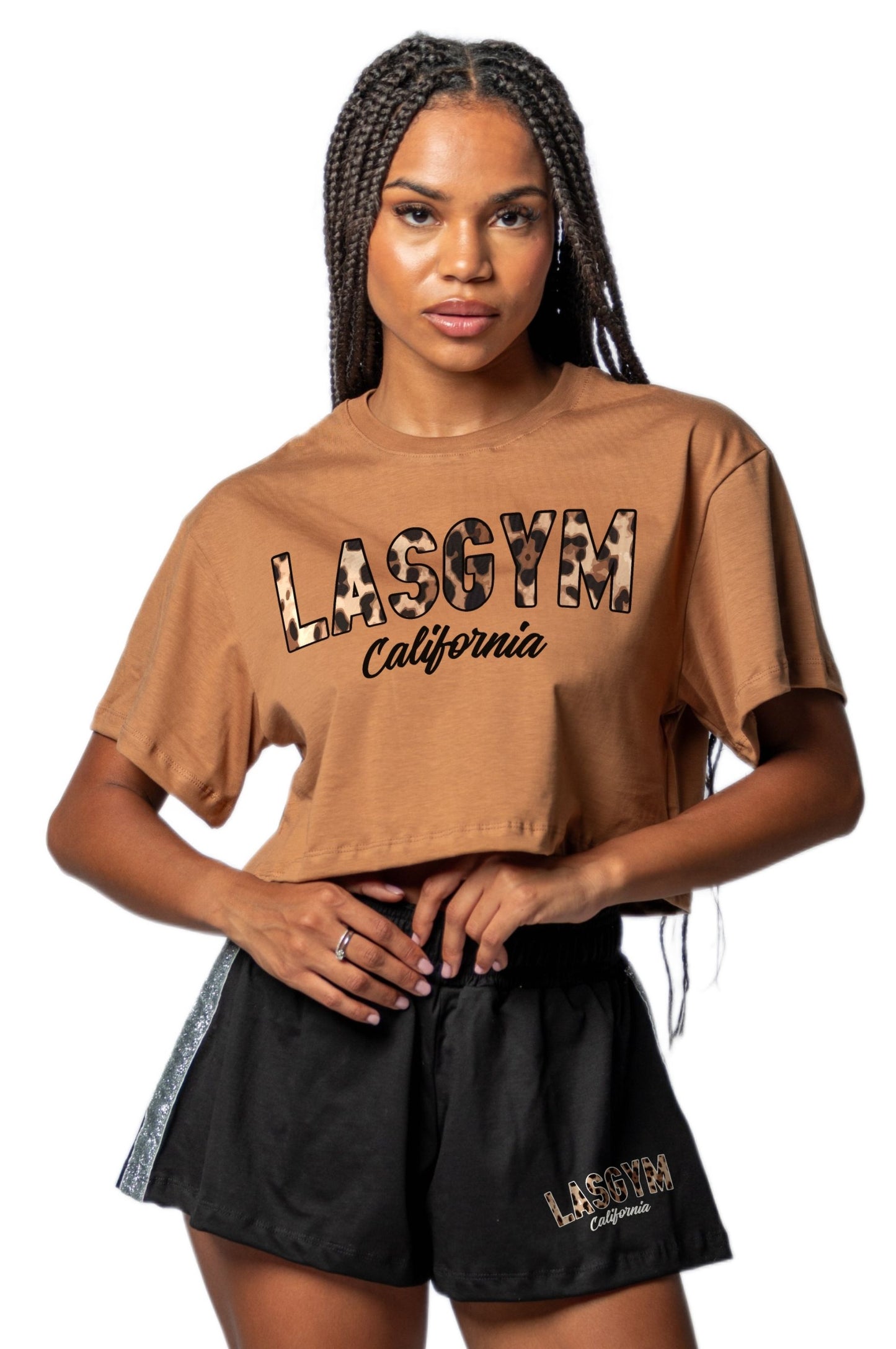 T-shirt Crop LEO Wellness Athlete