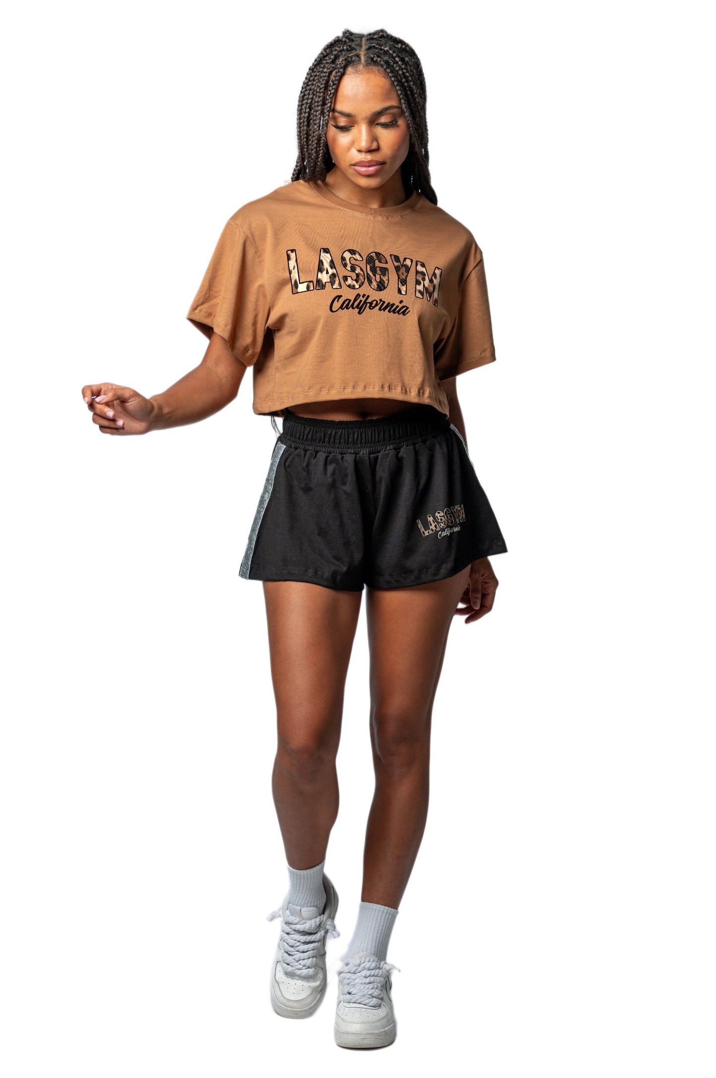 T-shirt Crop Lasgym LEO