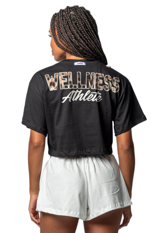 T-shirt Crop LEO Wellness Athlete