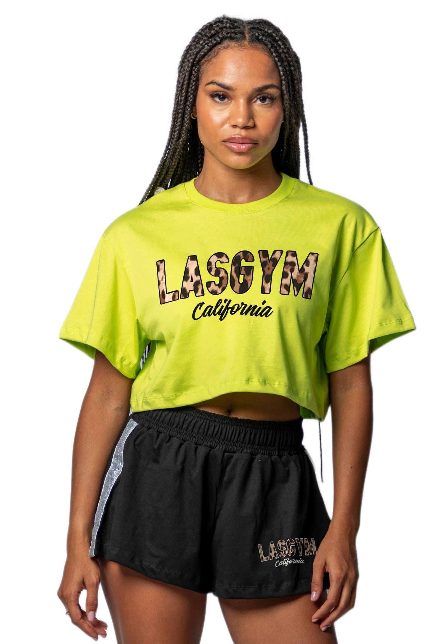 T-shirt Crop LEO Wellness Athlete