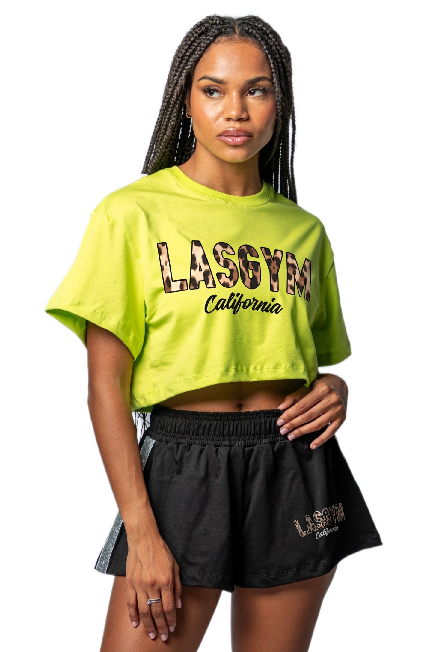 T-shirt Crop LEO Wellness Athlete
