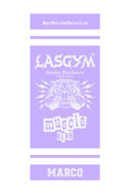 GYM TOWEL PERSONALIZZABILE (DISPONIBILE IN 18 COLORI)