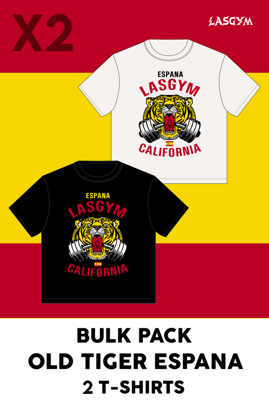 Bulk Pack 2 T-SHIRT OLD TIGER NATIONS ESPANA