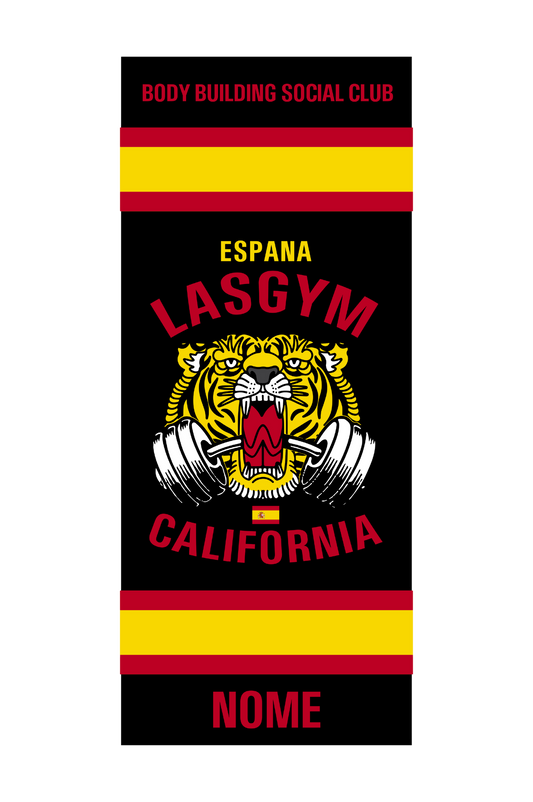 GYM TOWEL OLD TIGER NATIONS ESPANA (PERSONALIZZABILE)