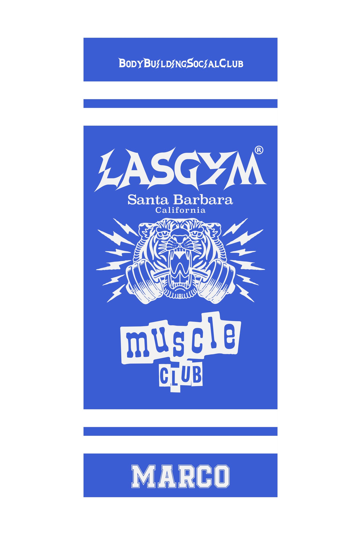 GYM TOWEL PERSONALIZZABILE (DISPONIBILE IN 18 COLORI)