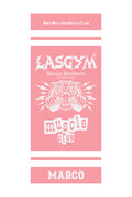 GYM TOWEL PERSONALIZZABILE (DISPONIBILE IN 18 COLORI)