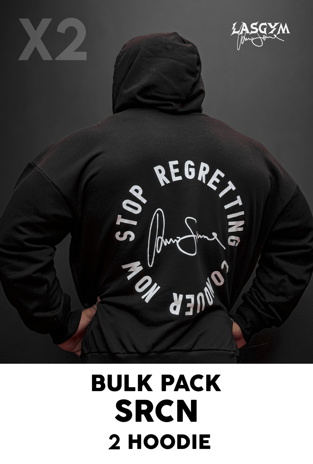 Bulk Pack 2 "SRCN" HOODIES OF YOUR CHOICE