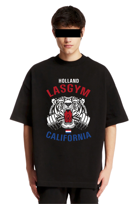 T-shirt Oversize OLD TIGER NATIONS HOLLAND UNISEX