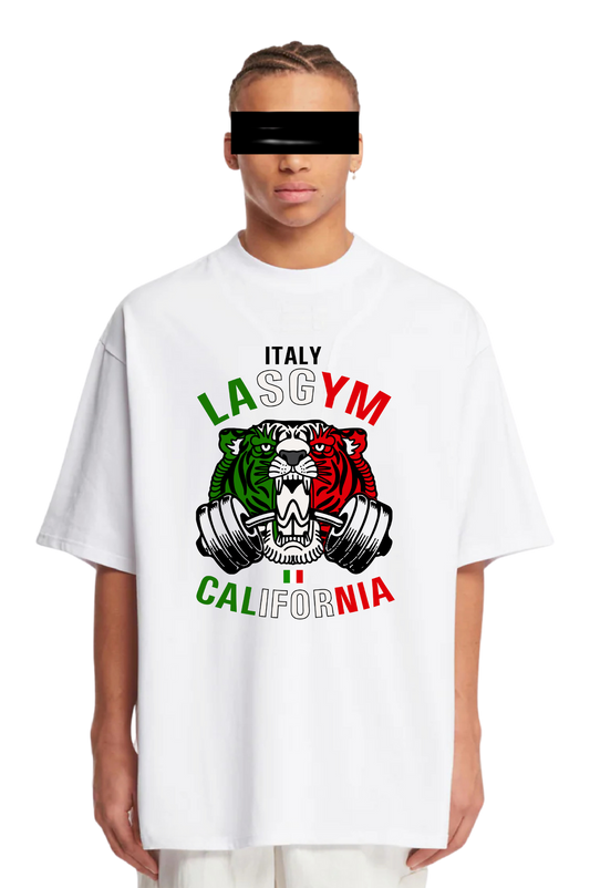 T-shirt Oversize OLD TIGER NATIONS ITALY UNISEX