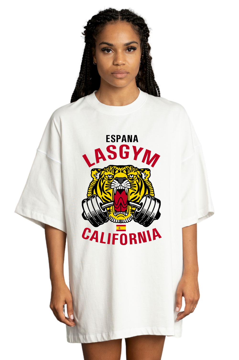 T-shirt Oversize OLD TIGER NATIONS ESPANA UNISEX