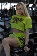 T-shirt Crop Lasgym BIKINI ATHLETE