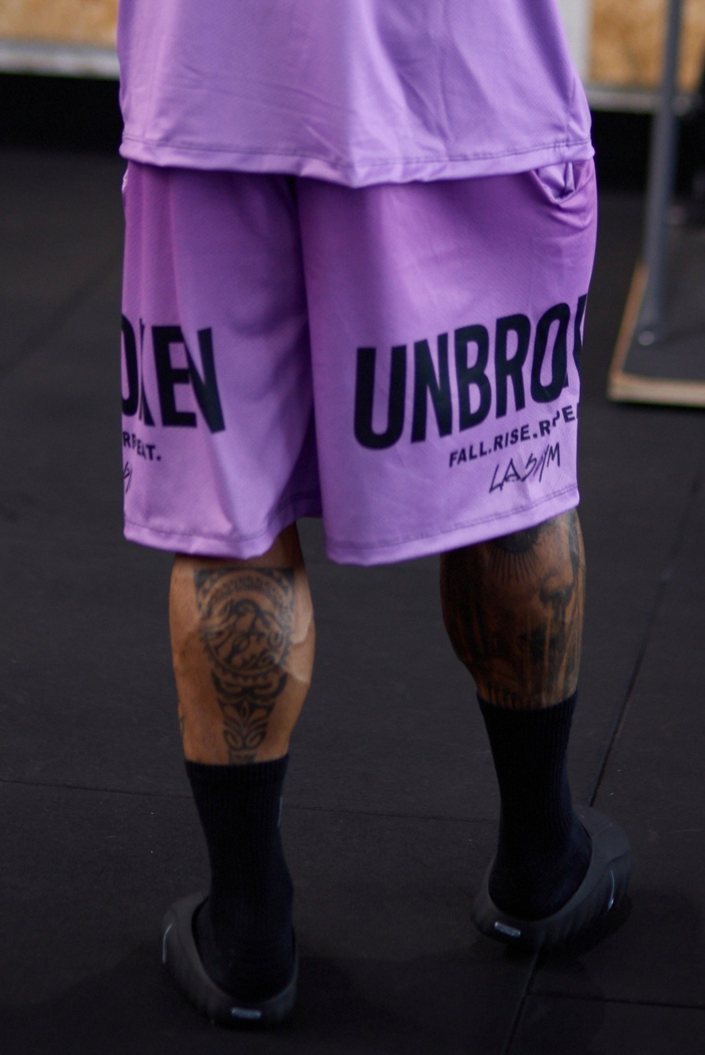 Shorts Over Performance  Degradè Unbroken