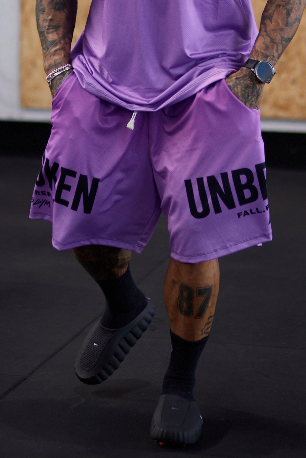 Shorts Over Performance  Degradè Unbroken
