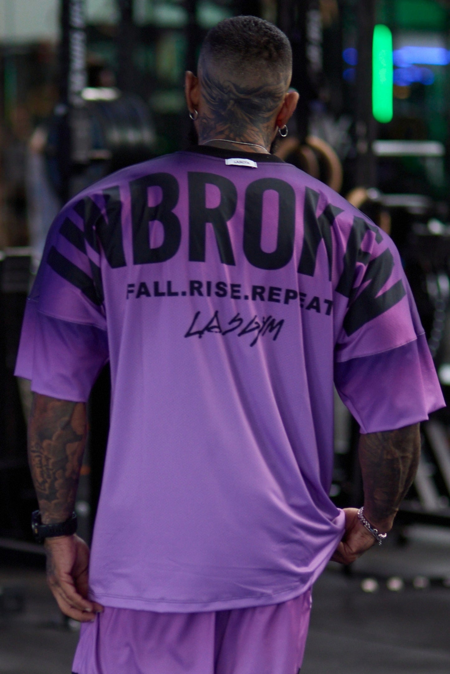 T-shirt S.Over Degradè Unbroken