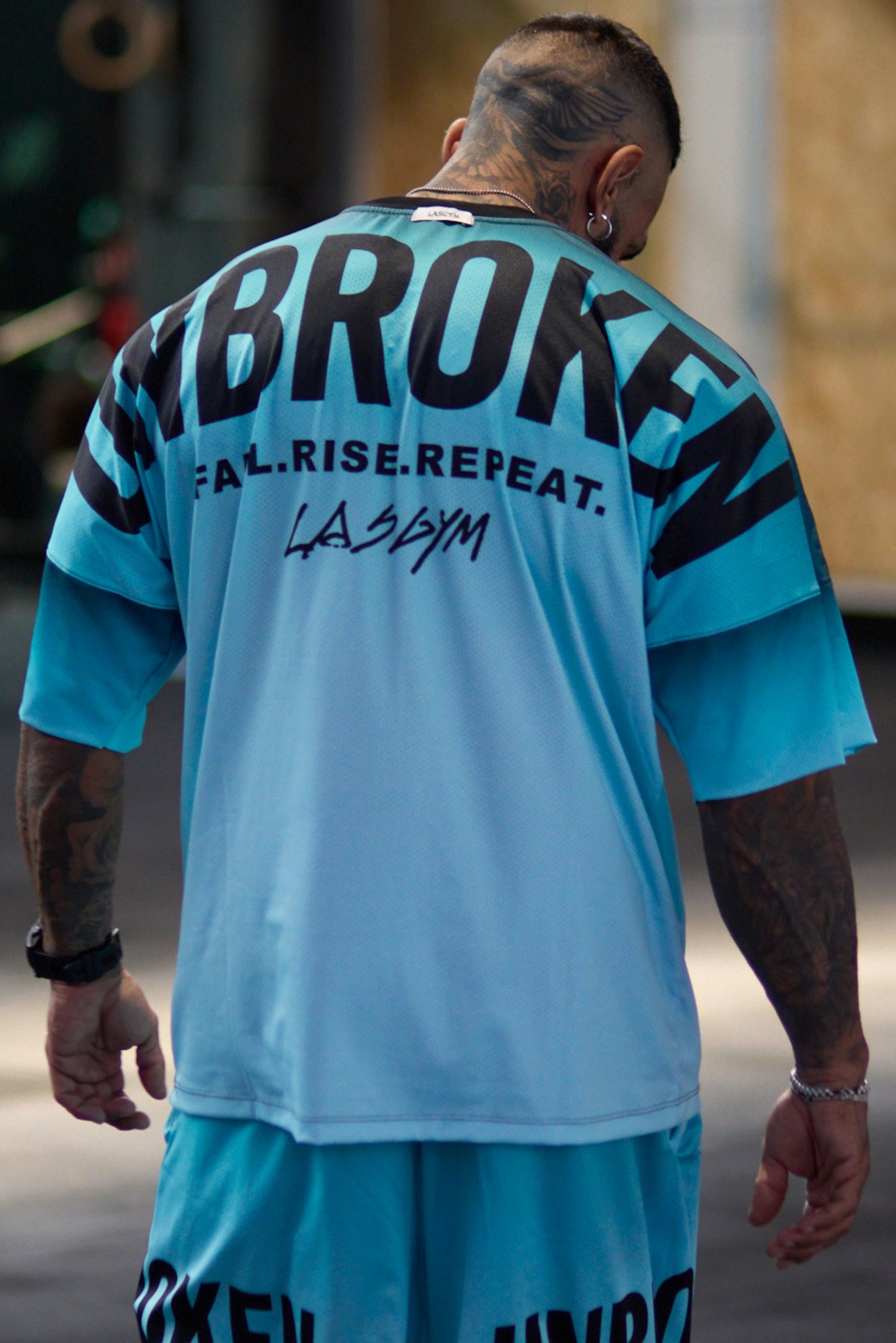 T-shirt S.Over Degradè Unbroken
