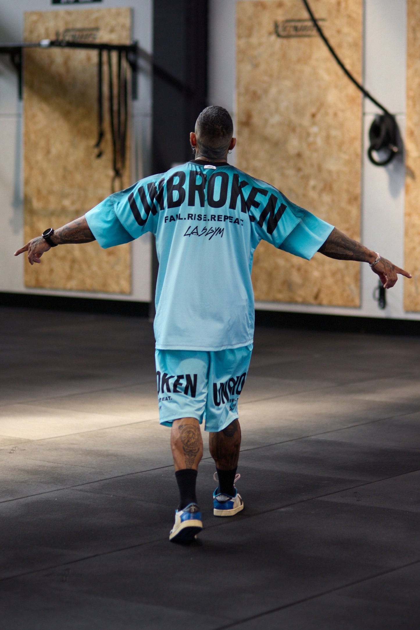 T-shirt S.Over Degradè Unbroken