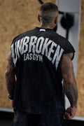 Washed-Effect Big SuperOver Tank Top