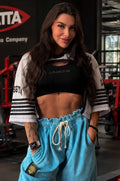 Open 23 Cropped Mesh T-shirt