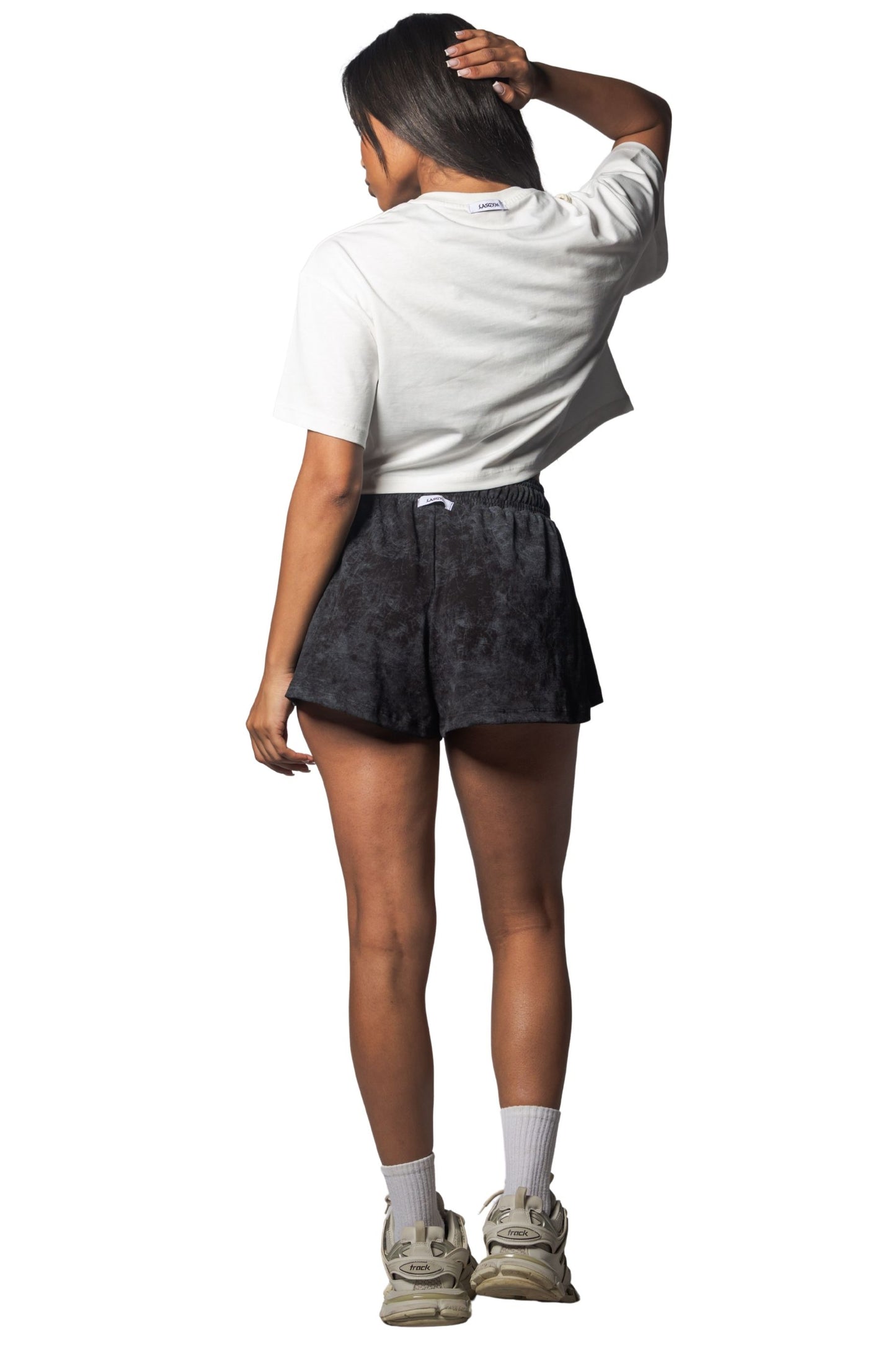 T-shirt Crop Lasgym Crystal Bianca