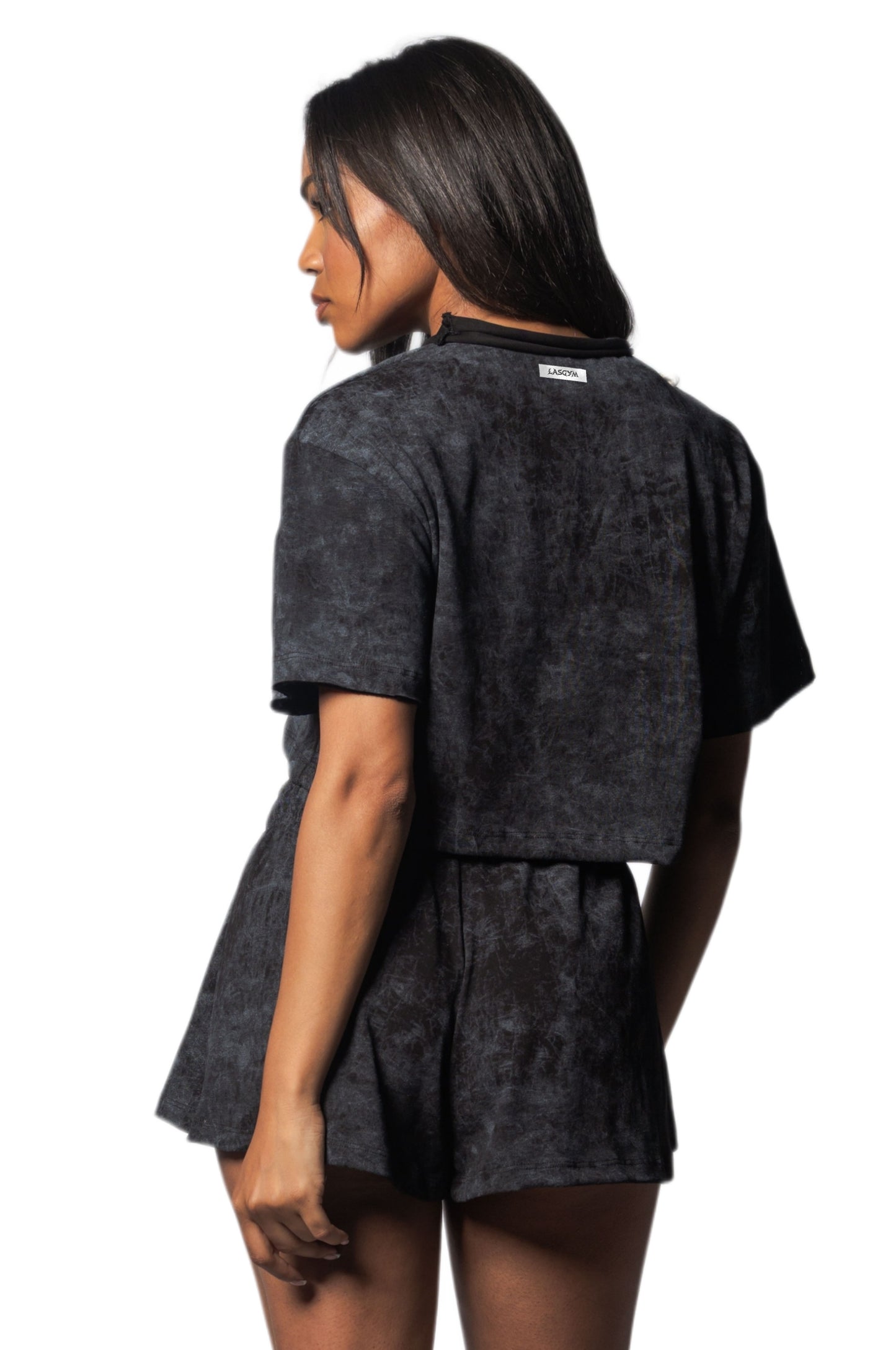 T-shirt Crop Delavè Classic