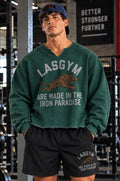 Felpa Golden Era Iron Paradise Evergreen