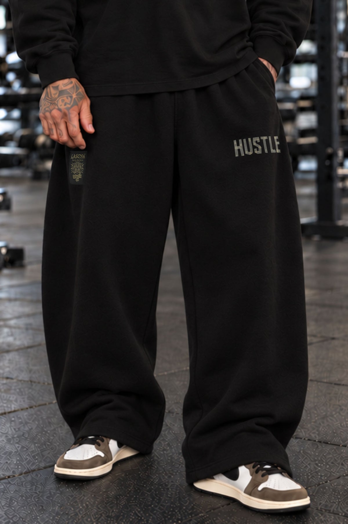 Pantalone Over Premium Baggy Hustle Tape