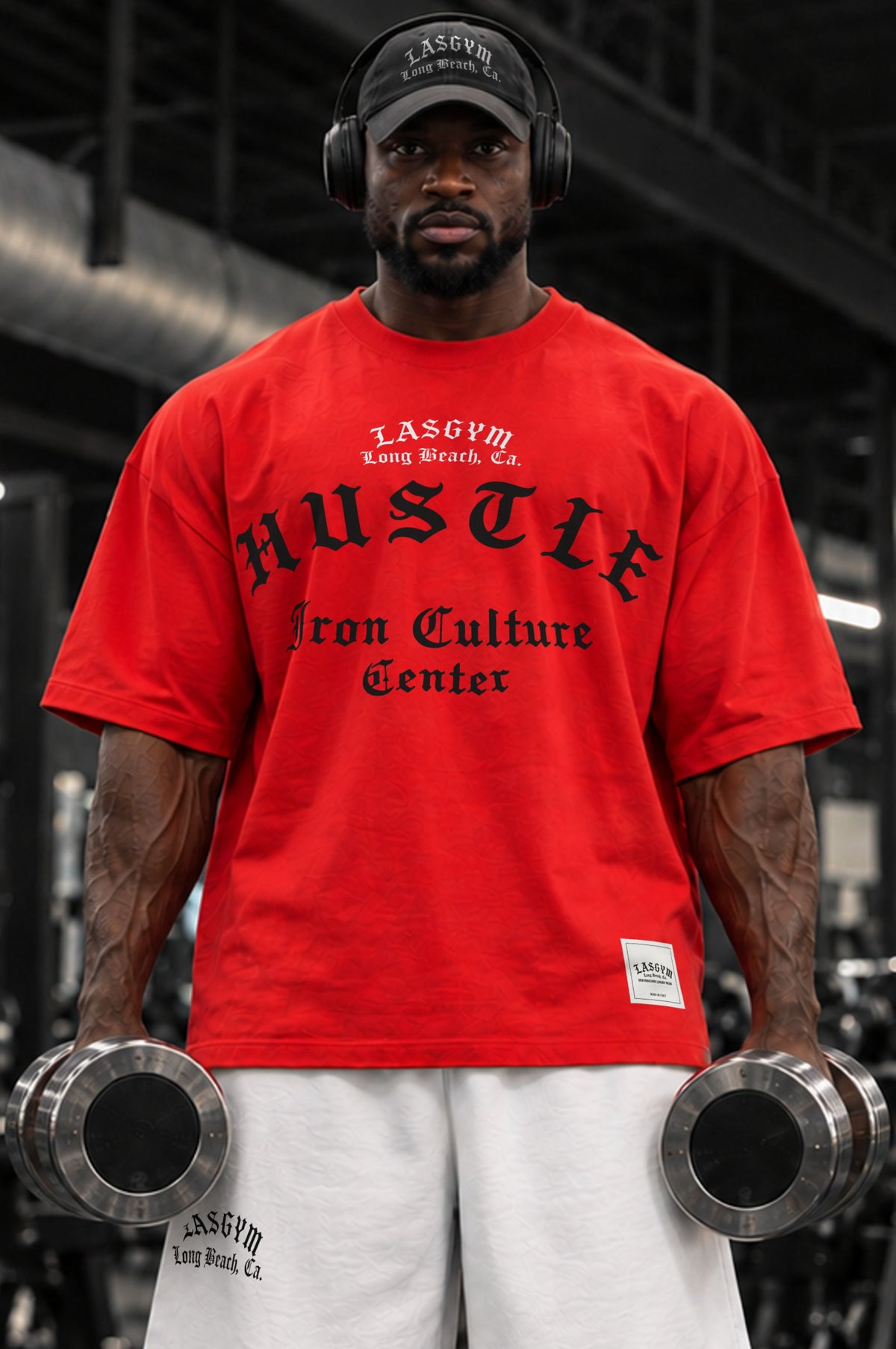 T-shirt S.Over Premium Hustle Ghotic Red