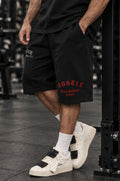 Long Shorts 3/4 Over Premium Hustle Ghotic Black