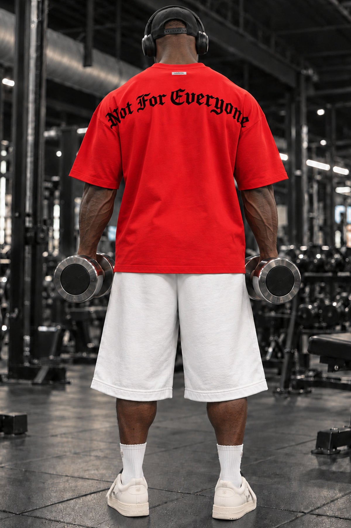 T-shirt S.Over Premium Hustle Ghotic Red