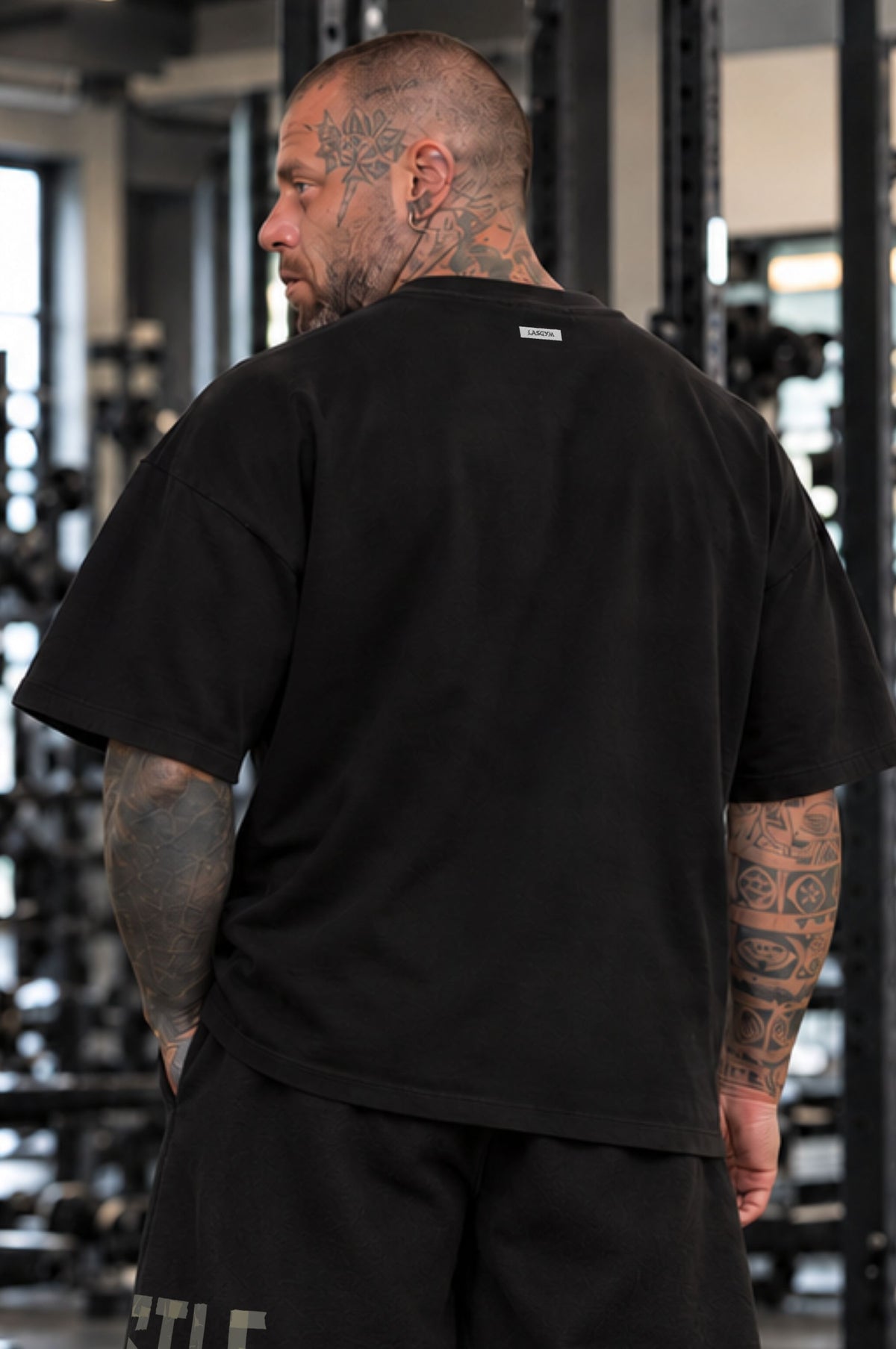 T-shirt S.Over Premium Hustle Tape Blk
