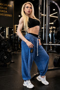 Pantalone Over Velluto W BlueJeans