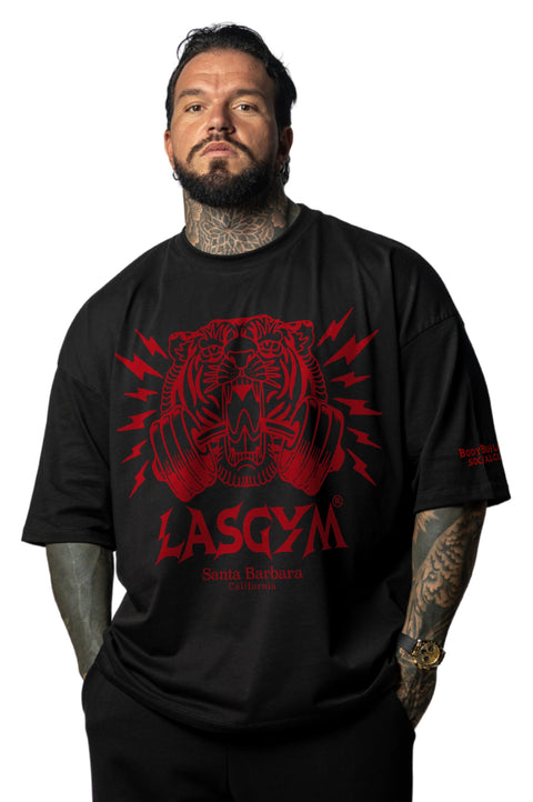 T-shirt S.Over Silverlake Man RED Black