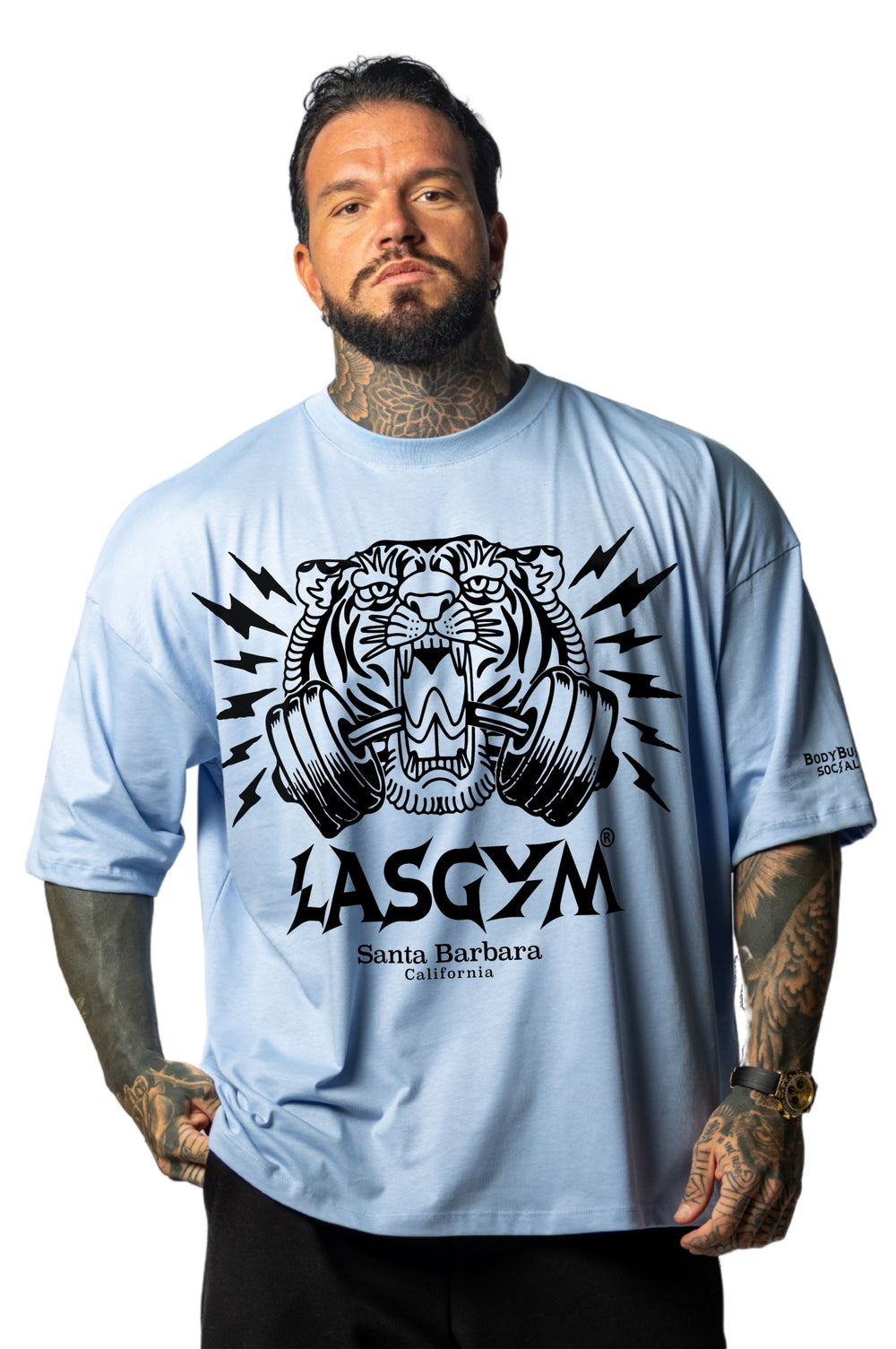 Camiseta oversize Silverlake Celeste EdT UNISEX