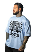T-shirt S.Over Silverlake Man Black Celeste
