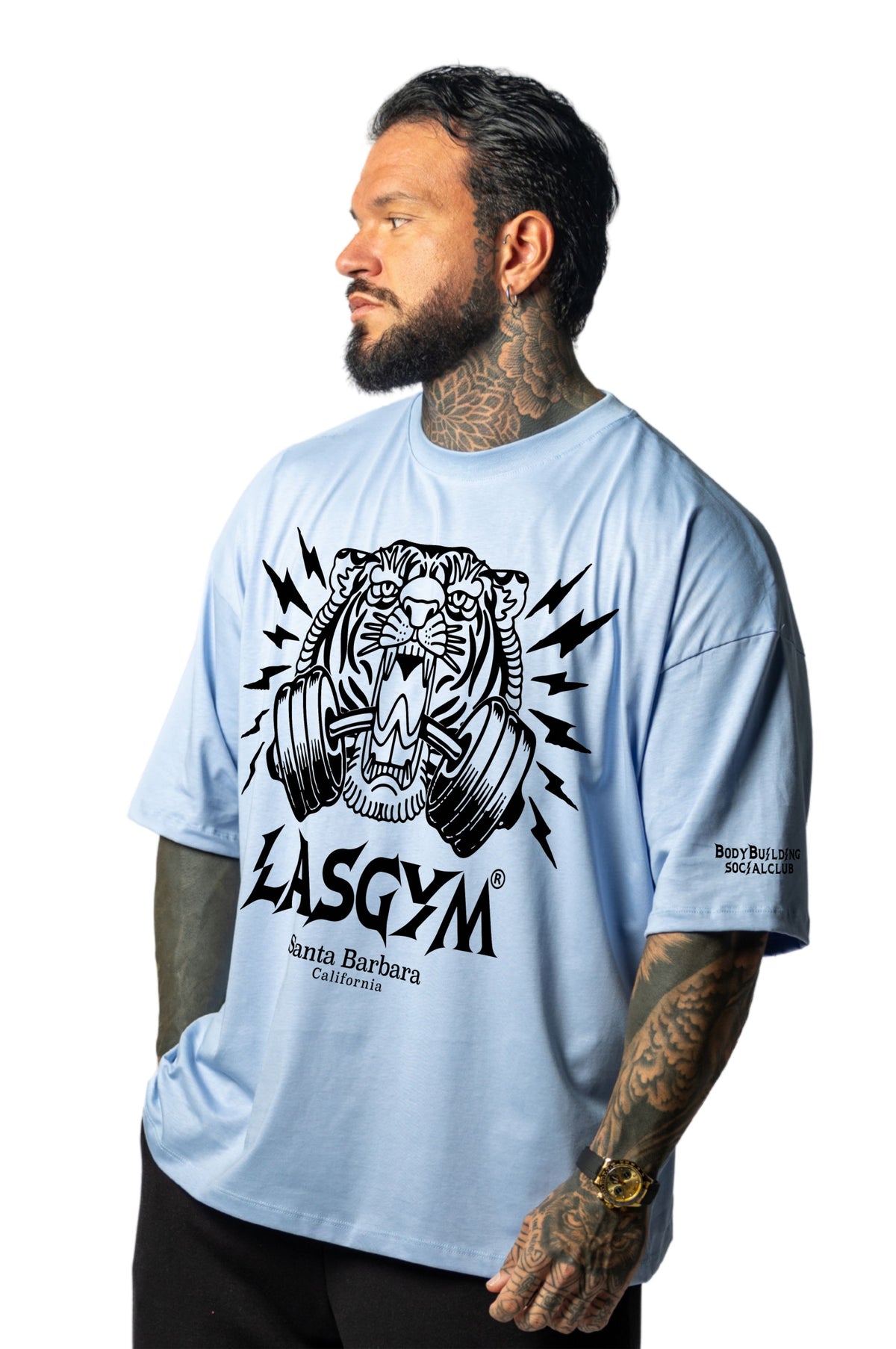 Camiseta oversize Silverlake Celeste EdT UNISEX