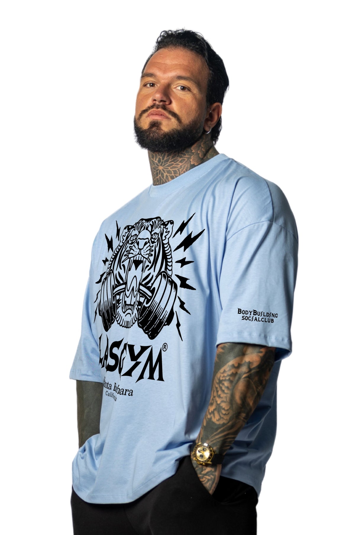 Camiseta oversize Silverlake Celeste EdT UNISEX