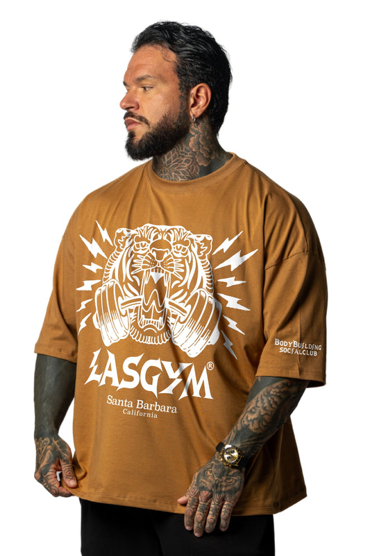 T-shirt S.Over Silverlake Man Cammello