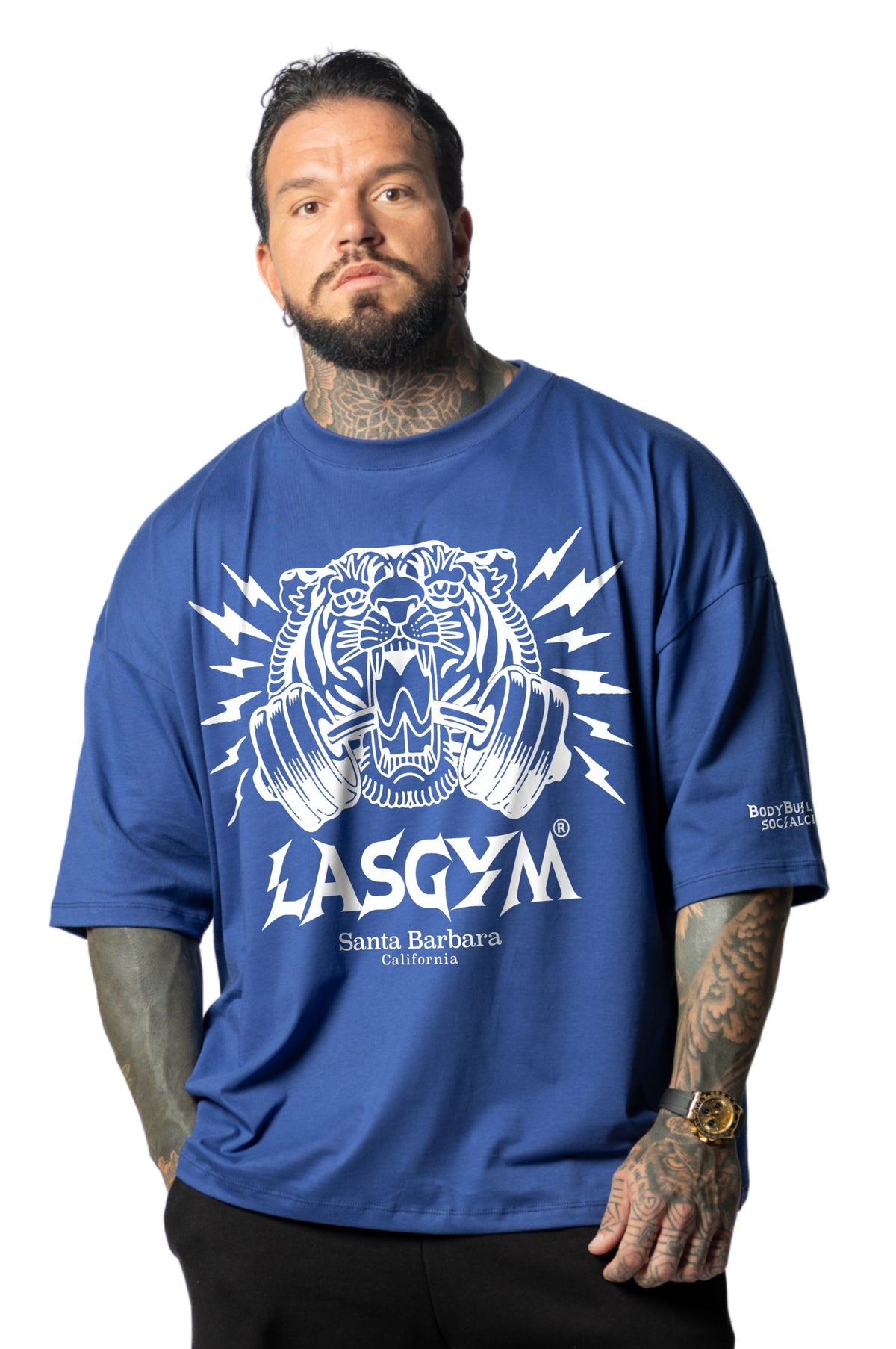 T-shirt S.Over Silverlake Man Blu